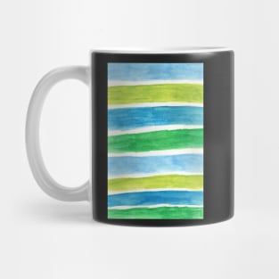 Watercolor: Sea Stripes Mug